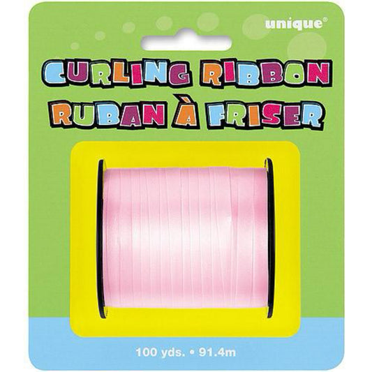 Balloon and Gift Curling Ribbon, Pastel Pink